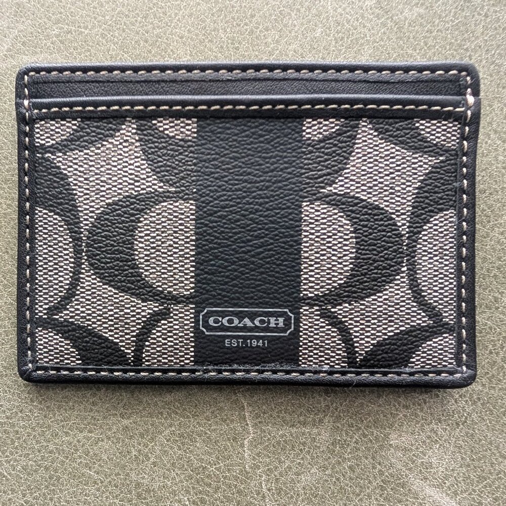 Coach Credit Card Case NWT